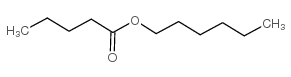 Hexyl valerate structure