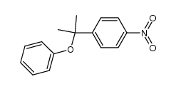 p-nitrocumyl phenyl ether结构式