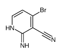 2-Amino-4-bromonicotinonitrile Structure