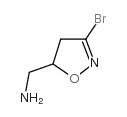 (3-溴-4,5-二氢-5-异噁唑)-甲胺结构式