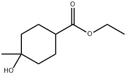 4-羟基-4-甲基环己烷甲酸乙酯结构式