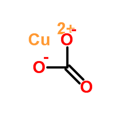 Copper(II) carbonate structure