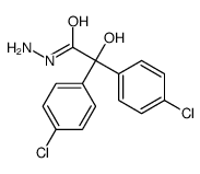 2,2-bis(4-chlorophenyl)-2-hydroxyacetohydrazide Structure