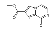 8-氯咪唑并[1,2-a]吡嗪-2-羧酸甲酯结构式