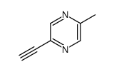 2-ethynyl-5-methylpyrazine Structure