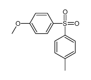 1-(4-methoxyphenyl)sulfonyl-4-methylbenzene结构式
