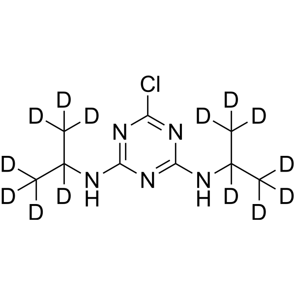 Propazine-d14结构式