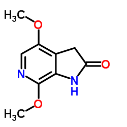 4,7-Dimethoxy-6-aza-2-oxindole Structure