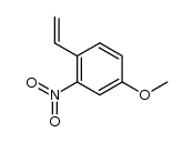 4-methoxy-2-nitrostyrene Structure