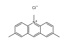 2,7,10-trimethyl-acridinium, chloride Structure