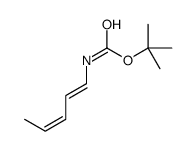 Carbamic acid, 1,3-pentadienyl-, 1,1-dimethylethyl ester (9CI)结构式
