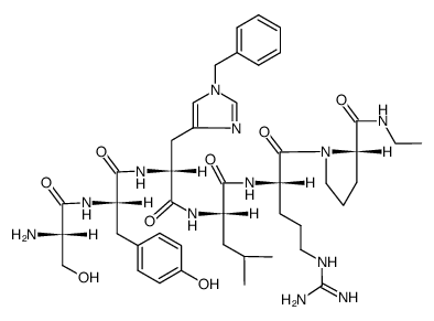 (D-His(Bzl)6,Pro-NHEt9)-LHRH (4-9) trifluoroacetate salt picture