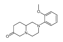 2-(2-methoxyphenyl)-3,4,6,8,9,9a-hexahydro-1H-pyrido[1,2-a]pyrazin-7-one Structure