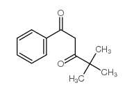 4,4-二甲基-1-苯基-1,3-戊二酮结构式