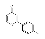 2-(4-methylphenyl)pyran-4-one Structure