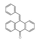 9(10H)-Anthracenone,10-(phenylmethylene)- Structure