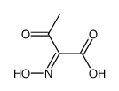 Butanoic acid, 2-(hydroxyimino)-3-oxo- (9CI) Structure