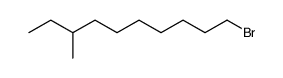 1-溴-8-甲基癸烷结构式
