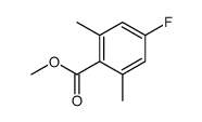 2,6-二甲基-4-氟苯甲酸甲酯结构式
