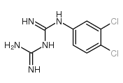 3,4-dichlorophenylbiguanide结构式
