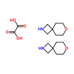 7-Oxa-2-azaspiro[3.5]nonane oxalate(2:1) Structure