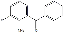 (2-Amino-3-fluorophenyl)(phenyl)methanone Structure
