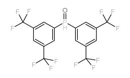 BIS[3,5-BIS(TRIFLUOROMETHYL)PHENYL]-PHOSPHINE OXIDE结构式