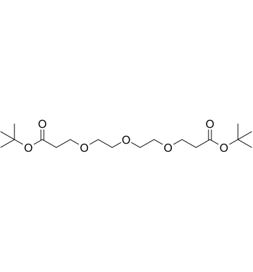 Bis-PEG3-t-butyl ester structure