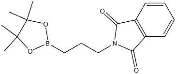 2-(3-(4,4,5,5-tetraMethyl-1,3,2-dioxaborolan-2-yl)propyl)isoindoline-1,3-dione Structure