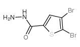 2,3-二溴-5-噻吩羧酸 肼结构式