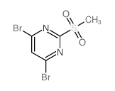 4,6-Dibromo-2-(methylsulfonyl)pyrimidine picture