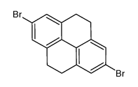 2,7-dibromo-4,5,9,10-tetrahydropyrene Structure