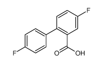 5-fluoro-2-(4-fluorophenyl)benzoic acid Structure