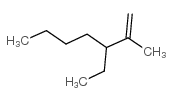3-ETHYL-2-METHYL-1-HEPTENE Structure