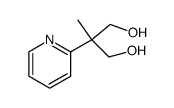 2-(1,3-dihydroxy-2-methylpropan-2-yl)pyridine结构式