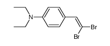 4-(2,2-dibromovinyl)-N,N-diethylaniline Structure
