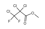 Methyl 2,3,3-trichloro-3,3-difluoropropanoate Structure