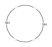 1,4,10,13-四噻-7,16-二氮环十八烷结构式
