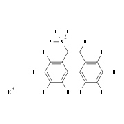 9-phenanthrene potassium trifluoroaborate Structure