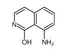 8-aminoisoquinolin-1-ol Structure
