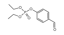diethyl 4-formylphenyl phosphate Structure
