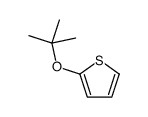 2-[(2-methylpropan-2-yl)oxy]thiophene结构式