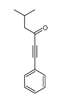 5-methyl-1-phenylhex-1-yn-3-one结构式