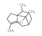 3H-3a,7-Methanoazulene,2,4,5,6,7,8-hexahydro-1,4,9,9-tetramethyl-, (3aR,4R,7R)- structure