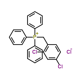(2,4-二氯苄基)三苯基氯化膦结构式