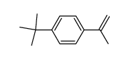 4-tert-butyl-α-methylstyrene Structure
