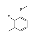 Benzene, 2-fluoro-1-methyl-3-(methylthio)- (9CI) Structure