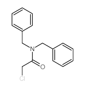 Acetamide,2-chloro-N,N-bis(phenylmethyl)- Structure