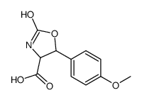 5-(4-METHOXYPHENYL)-2-OXOOXAZOLIDINE-4-CARBOXYLIC ACID Structure
