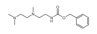 benzyl (2-((2-(dimethylamino)ethyl)(methyl)amino)ethyl)carbamate Structure